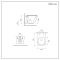 Milano Elements - Modern Wall Hung Toilet with Soft Close Seat - Choice of Finish
