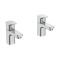 Ideal Standard Ceraplan - Basin Pillar Taps - Chrome