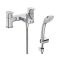 Ideal Standard Ceraplan - Deck Mounted Bath Shower Mixer Tap - Chrome