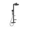 Ideal Standard Ceratherm ALU+ - Thermostatic Bar Shower Valve with 2 spray Shower Head and Multi-Function Hand Shower - Choice of Finish