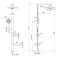Ideal Standard Ceratwist ALU+ - Riser Rail Kit with with 2 spray Shower Head and Multi-Function Hand Shower - Choice of Finish