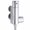 Milano Mirage - Modern Thermostatic Douche Kit - Chrome