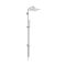 Ideal Standard Ceratwist T25 M - Riser Rail Kit with Square Shower Head and Hand Shower - Choice of Finish