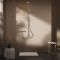 Ideal Standard Ceratwist T25 M - Riser Rail Kit with Square Shower Head and Hand Shower - Choice of Finish