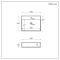 Milano Elswick - White Marble Effect Rectangular Countertop Basin - 500mm x 350mm (1 Tap Hole)