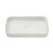 Milano Covent - White Modern Rectangular Countertop Basin - 750mm x 380mm (No Tap-Holes)