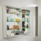 Milano Raya - Modern Mirrored Cabinet - 500mm x 750mm