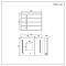 Milano Ossa - Modern LED Anti-Fog LED Mirrored Cabinet - 900mm x 750mm