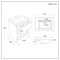 Milano Bexley - 612mm Open Shelf Vanity Unit with Elements Basin - Choice of Basin, Finish and LED Light