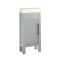 Milano Aston - Light Grey 400mm Traditional Vanity Unit with Basin and WC Unit with Ballam Back to Wall Toilet - Choice of Handles