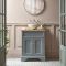 Milano Thornton - 645mm Traditional Vanity Unit - Choice of Finish, Basin and Handles