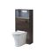 Milano Bexley - 600mm WC Unit with Marbury Back to Wall Toilet - Choice of Finish and LED Light