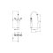 Crosswater Belgravia - Traditional High Rise Mixer Tap - Choice of Finish & Handles
