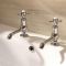 Crosswater Belgravia Long Nose Basin Pillar Taps Chrome - Choice of Handle