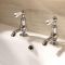Crosswater Belgravia - Traditional Basin Pillar Taps - Choice of Finish & Handles