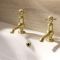 Crosswater Belgravia - Traditional Basin Pillar Taps - Choice of Finish & Handles