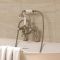 Crosswater Belgravia - Traditional Bath Shower Mixer - Choice of Finish & Handles
