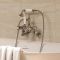 Crosswater Belgravia - Traditional Crosshead Bath Shower Mixer - Choice of Finish