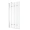Milano Portland - Folding Shower Bath Screen
