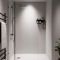 Showerwall The Tile Collection - Tile Effect Bathroom Wall Panel - 2400mm x 600mm – Choice of Finish