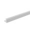 Showerwall - Aluminium Extrusion End Trim (ET1) 2450mm x 11mm – Choice of Finish 
