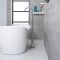 Milano Mirage - Modern Freestanding Bath Shower Mixer Tap with Hand Shower - Chrome