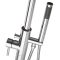 Milano Mirage - Modern Freestanding Bath Shower Mixer Tap with Hand Shower - Chrome