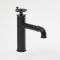 Milano Zandra - Industrial Style Mono Basin Mixer Tap - Black