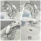 Milano Elizabeth - Traditional Lever Mono Basin Mixer Tap - Chrome and White