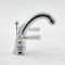Milano Elizabeth - Traditional Lever Mono Basin Mixer Tap - Chrome and White