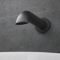 Milano Elizabeth - Traditional Wall Mounted Bath Spout - Black