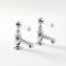 Milano Elizabeth - Traditional Lever Head Basin Pillar Taps - Choice of Finish