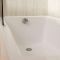 Crosswater - Push Button Bath Waste with Overflow - Choice of Finish