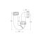 Cranplas - 32mm P Trap 76mm Seal