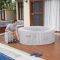 Lay-Z-Spa Paris - AirJet Inflatable 6 Person Hot Tub with LED Lights