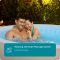 Lay-Z-Spa Paris - AirJet Inflatable 6 Person Hot Tub with LED Lights