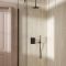 Crosswater MPRO - Crossbox Thermostatic Shower Set 3 with Fixed Head & Handset - Choice of Finish and Outlet