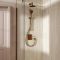 Crosswater MPRO - Crossbox Thermostatic Shower Set 4 with Fixed Head & Handset - Choice of Finish and Outlet