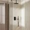 Crosswater MPRO - Design Thermostatic Shower Set 3 with Fixed Head & Handset - Choice of Finish and Outlet