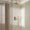Crosswater MPRO - Design Thermostatic Shower Set 3 with Fixed Head & Handset - Choice of Finish and Outlet