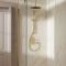 Crosswater MPRO - Design Thermostatic Shower Set 4 with Fixed Head & Handset - Choice of Finish and Outlet