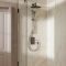 Crosswater MPRO - Design Thermostatic Shower Set 4 with Fixed Head & Handset - Choice of Finish and Outlet