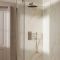 Crosswater MPRO - Design Thermostatic Shower Set 7 with Fixed Head & Handset - Choice of Finish and Outlet