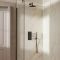 Crosswater MPRO - Design Thermostatic Shower Set 7 with Fixed Head & Handset - Choice of Finish and Outlet