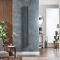 Milano Aruba - Electric Anthracite Vertical Designer Radiator - Choice of Size and Wi-Fi Thermostat - Plug-In and Hardwired Options