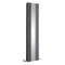 Milano Alpha - Vertical Designer Radiator with Mirror - (Double Panel) - Choice of Finish and Size