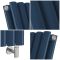Milano Aruba - Electric Deep Sea Blue Vertical Designer Radiator - Choice of Size and Wi-Fi Thermostat