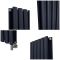 Milano Aruba - Electric Regal Blue Vertical Designer Radiator - Choice of Size and Wi-Fi Thermostat