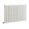 Milano Alpha - Electric Horizontal Designer Radiator - 635mm Tall - Choice of Size, Finish and Wi-Fi Thermostat - Plug-In and Hardwired Options