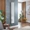 Milano Aruba - Electric White Vertical Designer Radiator - Choice of Size and Wi-Fi Thermostat - Plug-In and Hardwired Options